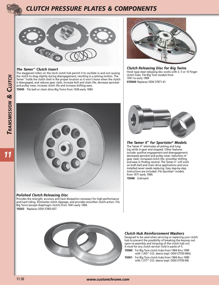 American Legend Motorcycles - Clutch Hubs and Parts