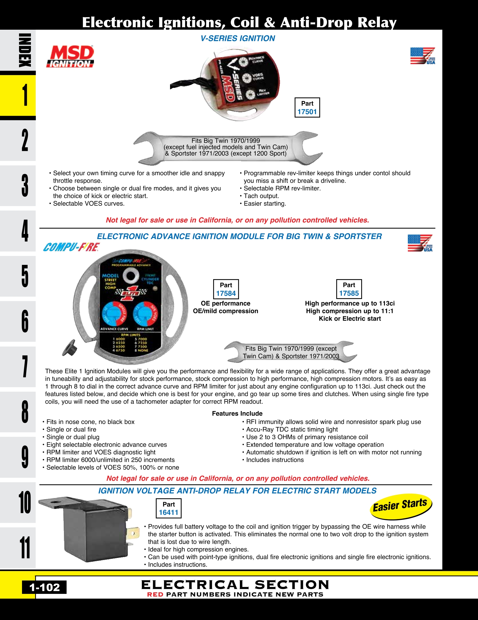 Discount Electronic Ignitions from MidUSA for Harley Davidson