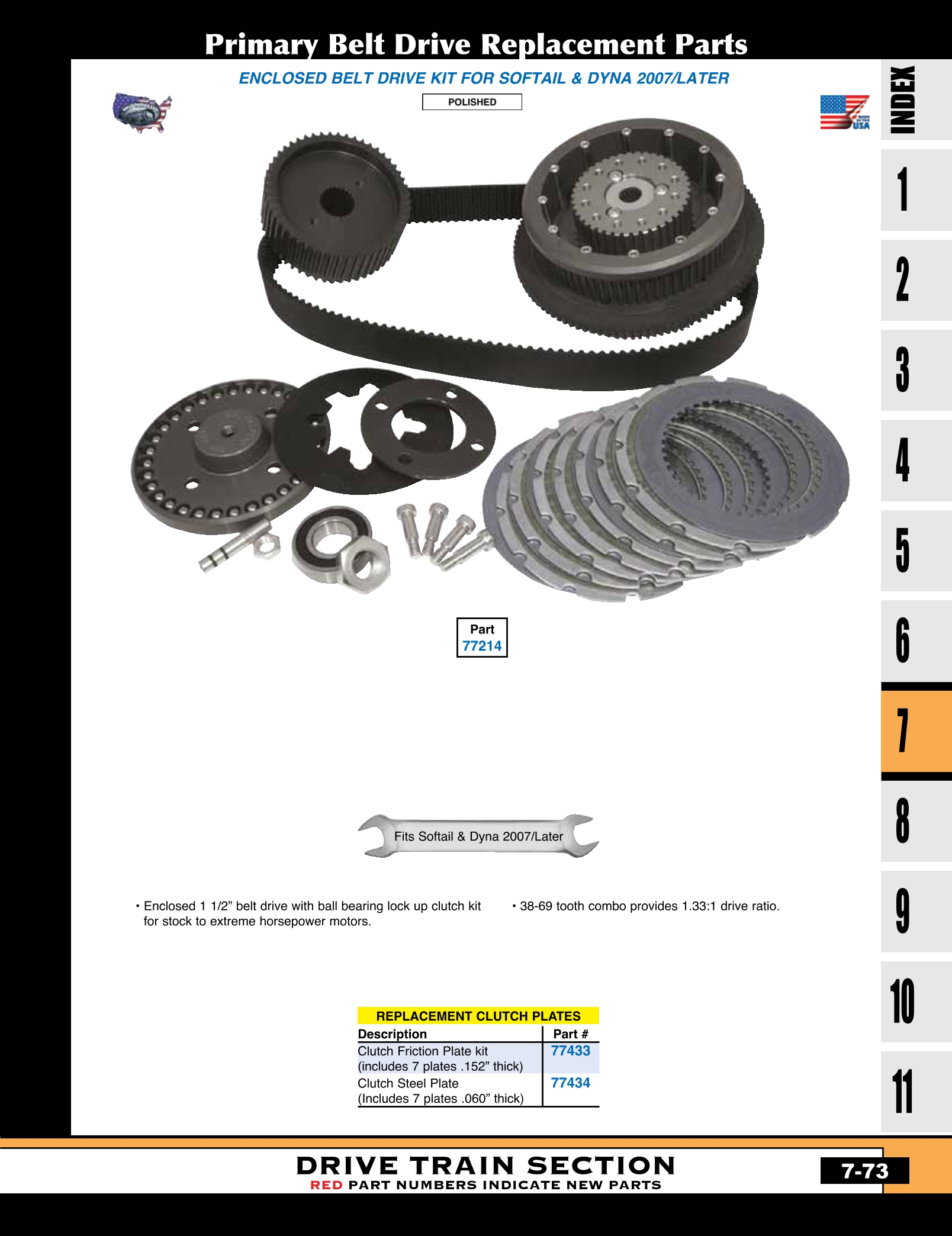 MID-USA 77339 Belt Drive Kit 